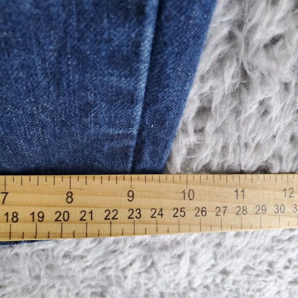 Arizona Jeans Mens 38x30 Blue Boot Cut Denim 5-Pocket Style - Picture 10 of 13